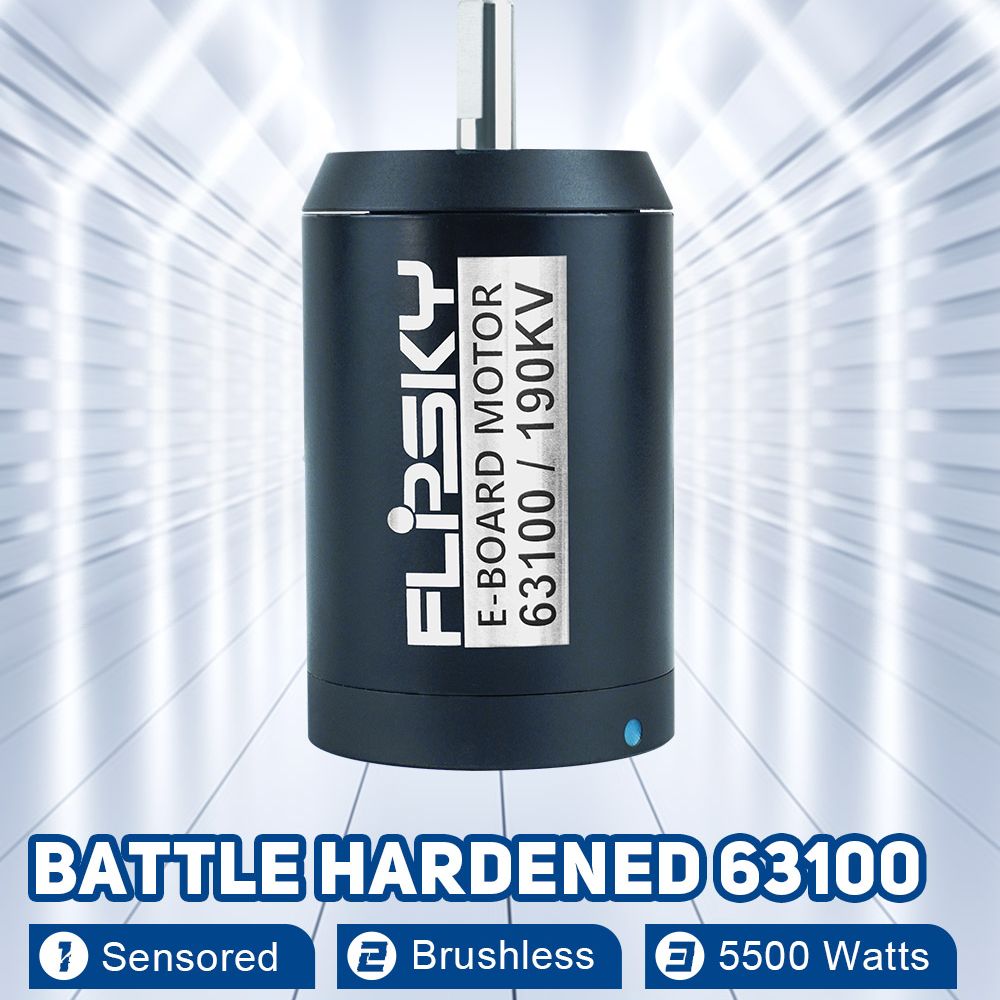 63100 Brushless Motor 140Kv - Flipsky-Sensored Outrunner Brushless DC Motor, batalha