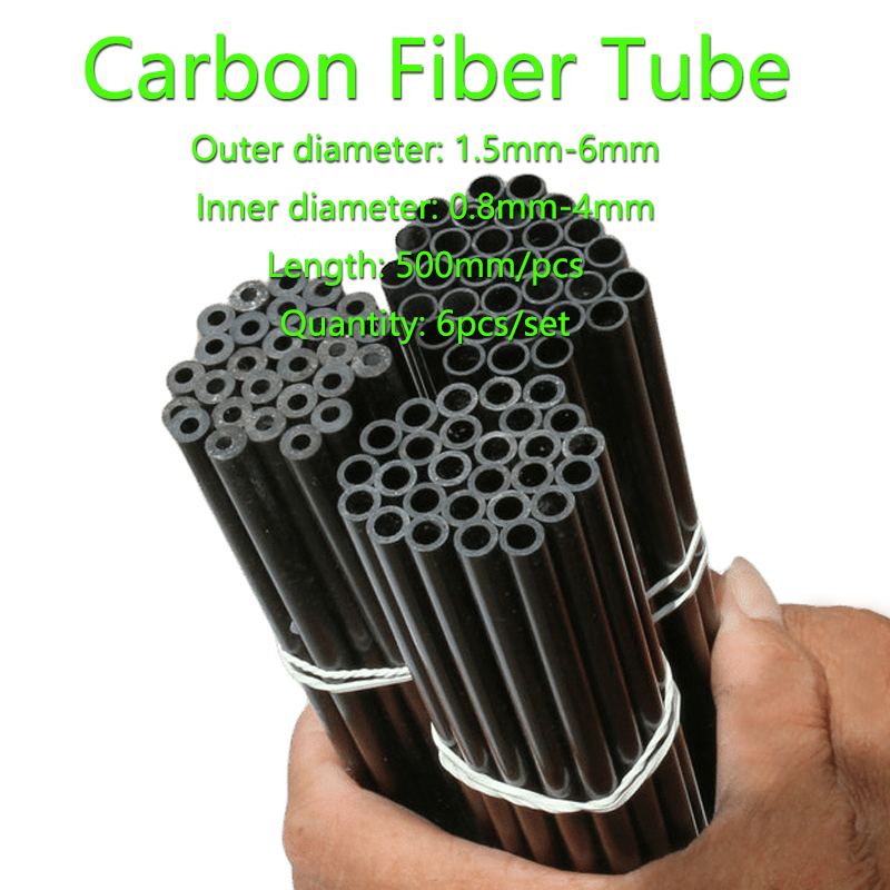 Brushless Motor Thrust Test Stand - Tubo oco da fibra do carbono