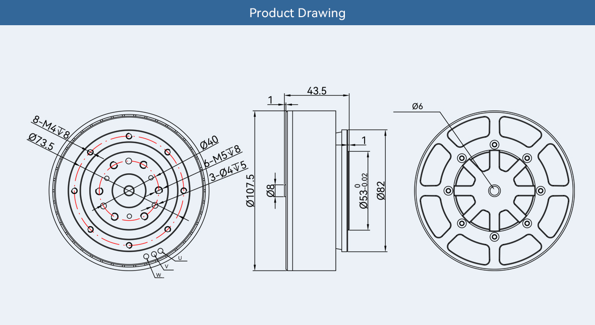 Motor Atuador Robótico Cuberma - Bldc Planetary Gear Motor 48V High Torque avaliação e preço