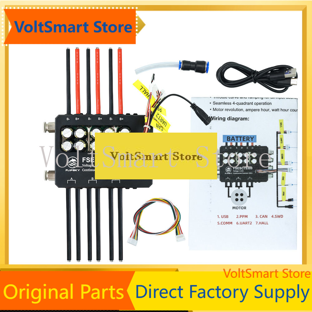 Controlador Eletrônico de Velo - Vesc 75300 High Current Esc avaliação e preço
